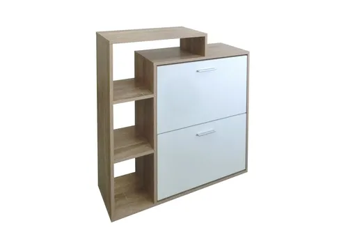 HTI-Living Schuhschrank Lisa Sonoma-Weiß von HTI-Line