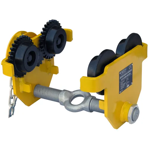 1000kg 1t Laufkatze Rollfahrwerk Handfahrwerk Kran Katze Handlaufwerk 50-220mm