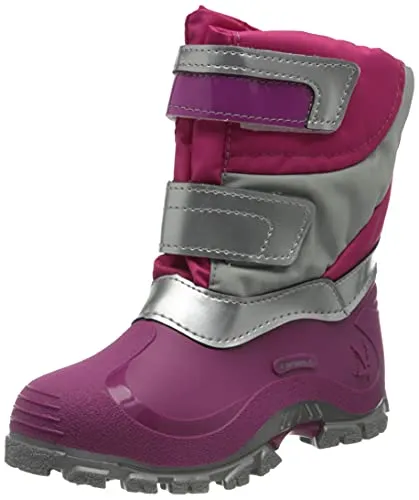 Spirale Stiefel Simon fuchsia Gr. 20 - Stiefel für Kinder, gefüttert mit Kunstpelz für warme und trockene Füße, rutschhemmende Gummisohle für sicheren Halt im Schnee und Matsch.