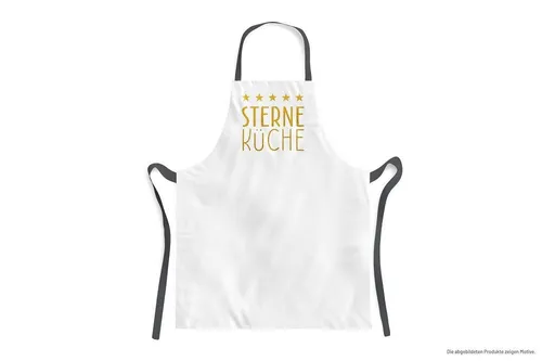 Lavida Kochschürze La Vida Schürze aus 100% Baumwolle, Grillschürze, Verstellbare, (1-tlg), ideal als Geschenk zum Geburtstag, Muttertag, Vatertag, Valentinstag