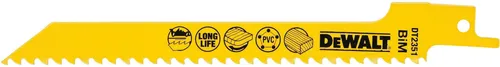 DEWALT Säbelsägeblatt BIM Holz 152mm 5Stk