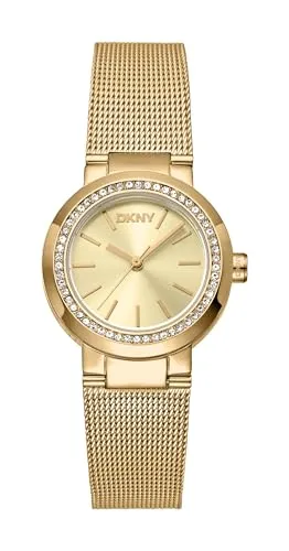 DKNY Quarzuhr Damenuhr 28 - Elegante Armbanduhr für Damen, vielseitig einsetzbar und perfekt für jeden Anlass.