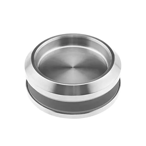 VGOL Glastür Griff Edelstahl Einbauschiebetür Griffe Runder Schiebetür Griff Ersatz für Falttüren Schränke Schiebetüren Silber 68mm