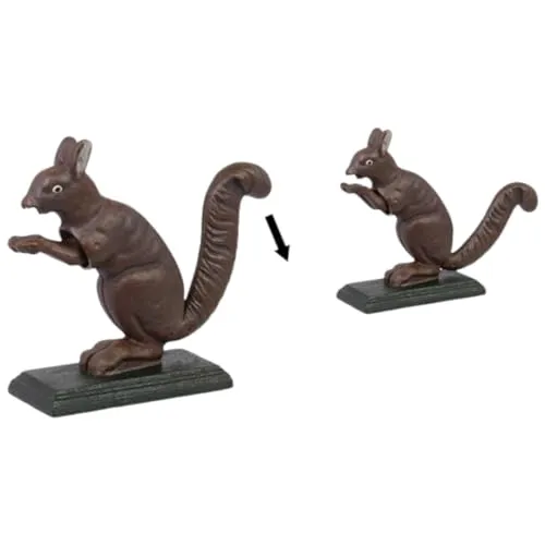 vianmo Gusseisen Eichhörnchen Nussknacker