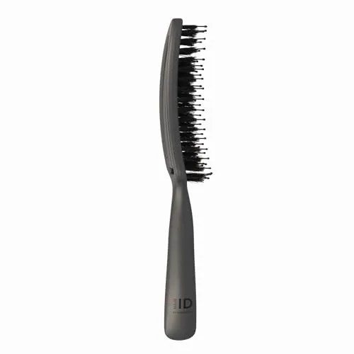 PARSA Beauty HAIR ID Seidenglanz-Spiral-Kamm, Entwirrkamm für glänzendes Haar, Grau