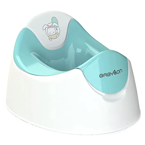 BABYLON Kinder Töpfchen Trio, Kinder Toiletten mit Herausnehmbarer Schüssel, Kinder Klo, Nachttopf für Kinder/WC Sitz Topf, Jungen/Mädchen Kindertöpfchen ab 1 Jahr, Baby Zubehör Weiß