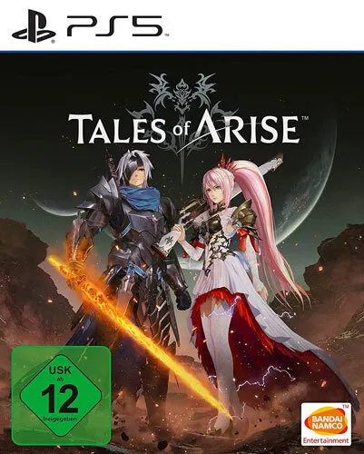Sony Playstation 5 - PS5 Spiele-Auswahl: Tales of Arise - PC- & Videospiele, fesselndes Rollenspiel mit beeindruckender Grafik und packender Story.