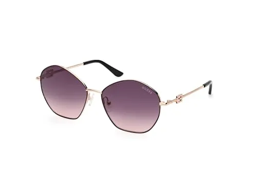 GUESS Unisex GU7907 Sonnenbrille, Black/Other, 59 - Sportbrille mit stylischem Design, UV-Schutz und optimalem Tragekomfort für aktive Freizeitgestaltungen.