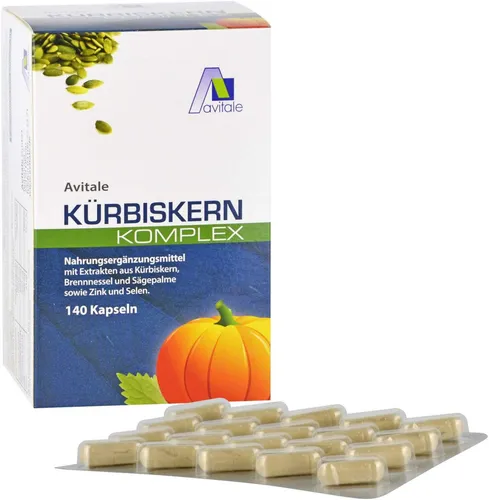 Avitale Kürbiskern Komplex Kapseln