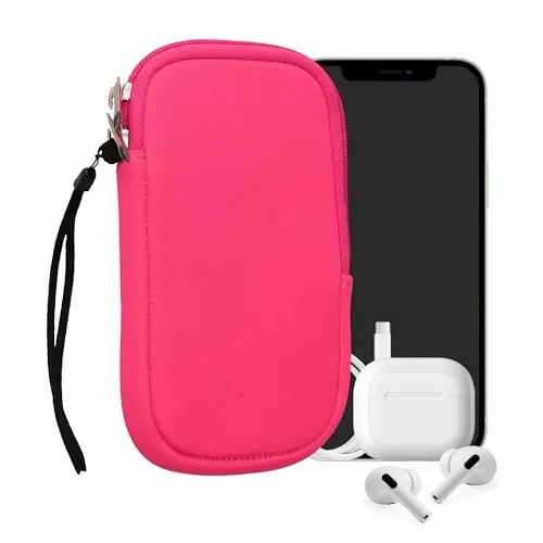 kwmobile Handytasche für Smartphones M in pink von kwmobile