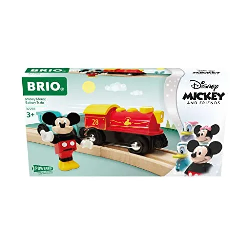 BRIO 32265 Batteriebetriebener Micky Maus Zug