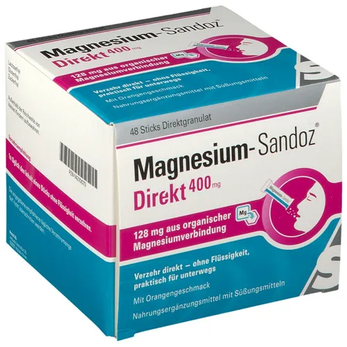 Magnesium Sandoz Direkt 400 mg Sticks