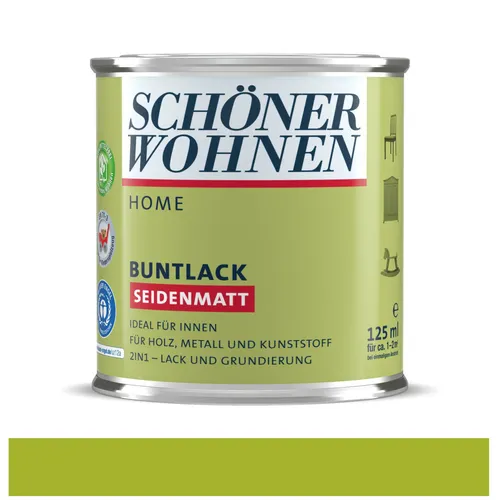 Schöner Wohnen Home Buntlack Limettengrün seidenmatt 125 ml