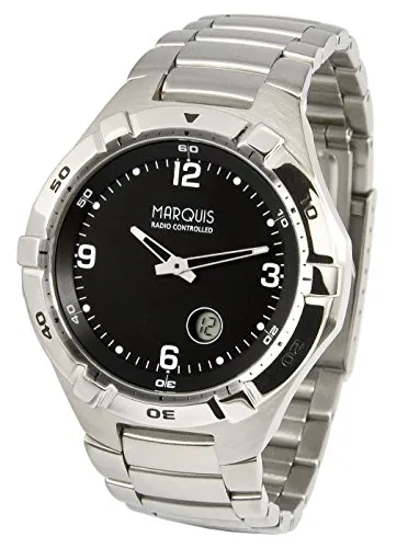 Eurochron Marquis Funkarmbanduhr (Junghans-Werk) Gehäuse & Armband aus Edelstahl 964.4701.79