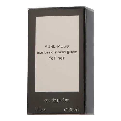 Narciso Rodriguez for her Pure Musc Eau de Parfum Spray 30 ml - Damen Parfum mit sinnlichem Duft, der die feminine Eleganz unterstreicht und seit 2019 zu den Top 7 der meistverkauften Damenparfums gehört.