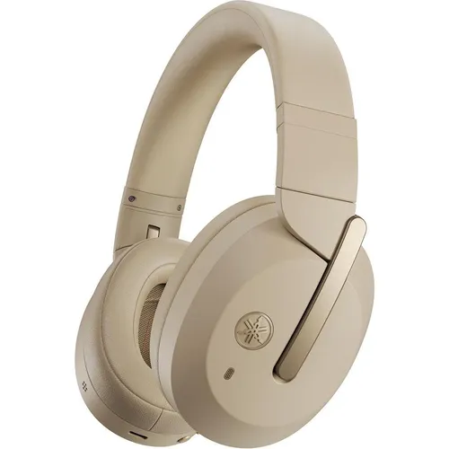 Yamaha YH-E700B beige - Premium Bügelkopfhörer - Kopfhörer mit Yamaha True Sound und Advanced ANC für ungestörtes Hörerlebnis. Bluetooth 5.2 sorgt für stabile Verbindung und exzellente Audioqualität.