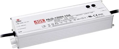 Mean Well MW HLG-150H-12B LED-Treiber - Zubehör für Leuchten: Leistungsstarker 150W LED-Trafo mit IP67 Schutz, dimmbar und ideal für anspruchsvolle Beleuchtungsprojekte.