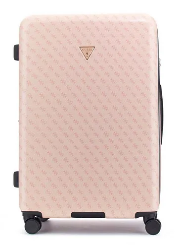 Guess Hartschalen-Trolley 28 In 8-Wheeler Exp., 4 Rollen in pink von GUESS