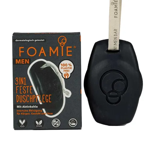 FOAMIE MEN Aktivkohle 3 in 1 Duschpflege