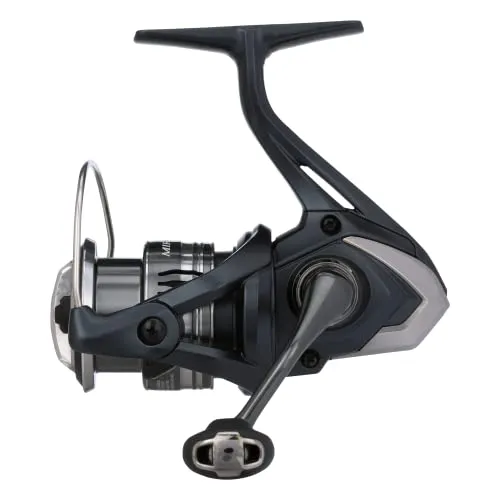 SHIMANO Miravel 1000 Angelrolle - Leicht & Leistungsstark - Angelrollen, ultraleichtes Design mit CI4+ Gehäuse für optimale Balance und Komfort. Perfekt für Finesse-Angler mit hervorragender Schnurverlegung und wasserfestem Bremssystem.
