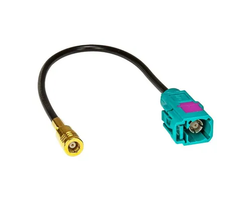 tomzz Audio Fakra (F) Antennenadapter Kupplung auf SMB (F) Kupplung passt für DAB+ KFZ-Adapter