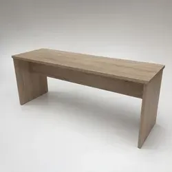 Rita Sitzbank - Esszimmerbank in Sonoma Eiche hell - Stilvolle Sitzbank für Innenräume, ideal für Esszimmer und Flur. Mit einer robusten Bauweise und einer maximalen Gewichtskapazität von 180 kg.