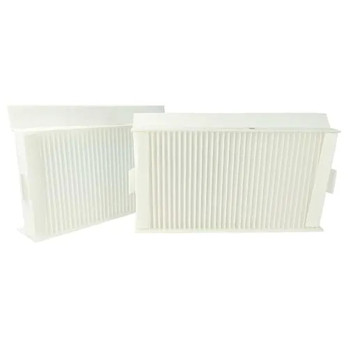 vhbw Filterset kompatibel mit Zehnder ComfoAir 180 Enthalpie Lüftungsgerät - Luftfilter G4 / F7 (2 Stück), 24 x 12 x 5 cm, Weiß
