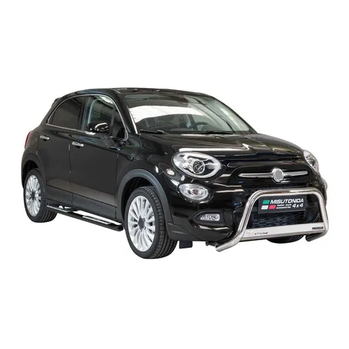 OMAC Kfz-Schmutzfänger für Jeep Renegade 2014-2024 - Fahrzeugspezifische Trittbretter aus rostfreiem Edelstahl, idealer Korrosionsschutz und einfache Installation. Verleihen Sie Ihrem Jeep ein robustes Aussehen und sichern Sie den Einstieg.