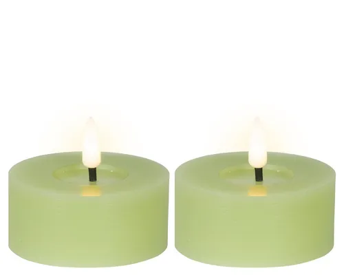 Kerzen Grün von Lumineo