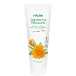 Ringelblumen Pflegecreme 100 ml - Arzneimittel für die ganze Familie, beruhigt strapazierte Haut mit bioaktivem Bio-Heublumen-Extrakt und Kakaobutter für geschmeidige Haut. 100% naturrein, vegan und zertifiziert nach Bdih Cosmos Natural.