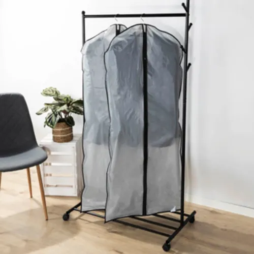 Haushalt International Kleidersack Kleidersack 2-er Set aus PEVA Maße: ca. 60 x 137cm (1 St)