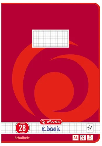 Produktbild herlitz Schulheft x.book Lineatur 28