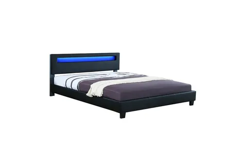 Bett Luis 140 Doppelbett mit LED-Beleuchtung von HTI-Line