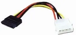 Produktbild Kabel Strom Adapter 4pin Molex zu SATA