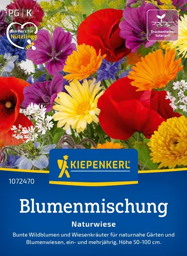 Kiepenkerl Blumensamen Naturwiese 2 - 4 m²