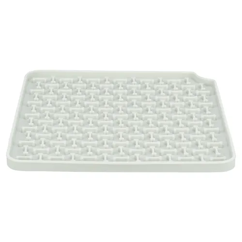 TRIXIE - Lick n Snack Tischdecke für Haustiere, 20 x 20 cm, rutschfest und spülmaschinenfest für entspannte Snackzeiten