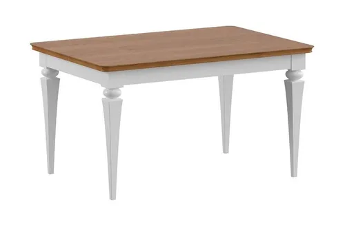 Eleganter Couchtisch aus massivem Holz in Weiß - Moderner Couchtisch aus massivem Holz, rechteckig, 100 x 60 x 53 cm, ideal für stilvolle Wohnzimmergestaltung. Mit 2 Jahren Herstellergarantie für geprüfte Qualität.