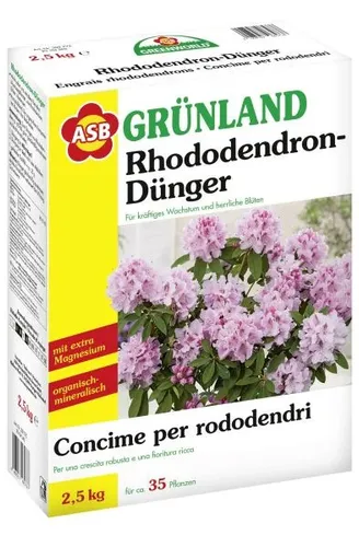 ASB Greenworld Spezial-Rhododendrondünger 2,5 kg Dünger Spezialdünger