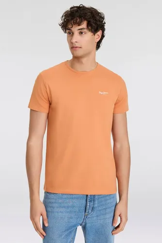 Pepe Jeans Rundhalsshirt - Rundhalsshirt für vielseitige Styles, schmal geschnitten und aus dehnbarem Jerseystoff für optimalen Tragekomfort.