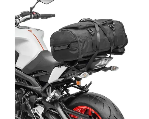 Bagtecs Rucksack Motorrad Rucksack / Gepäckrolle inkl. Spanngurte RG4 Hecktasche 35 Lit