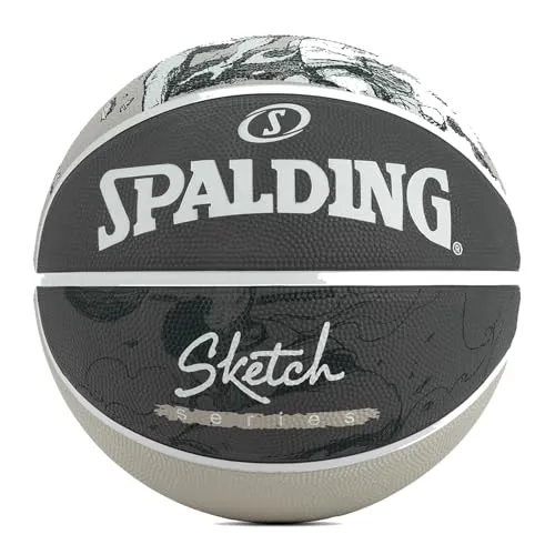 Spalding Sketch Jump Ball 84382Z in schwarz von Spalding