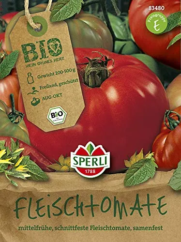 Sperli 83480 Fleischtomate Marmande (Bio-Fleischtomatensamen)