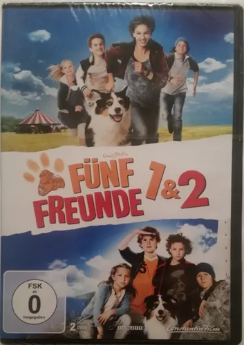 Fünf Freunde 1 + 2 / Kinofilme im Doppelpack (Enid Blyton) 2 DVDs