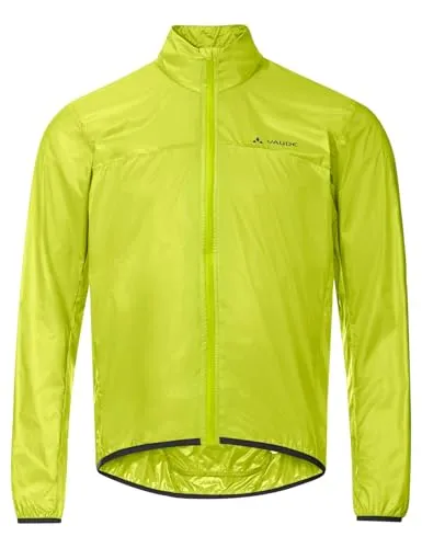 Vaude Matera Air Jacket 3XL - Winddichte Fahrradjacke in Grün - Winddichte Radjacke für Biker, Größe 3XL, ideal für Gravelbike und Rennrad; DWR-imprägniert für optimalen Wetterschutz.