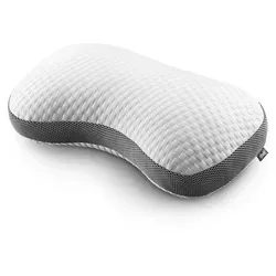 Sleezzz Premium Viskoelastik Kontur Kissen - Schmetterling 36 x 60 cm, orthopädische Unterstützung für Seitenschläfer, hautsympathischer und waschbarer Bezug