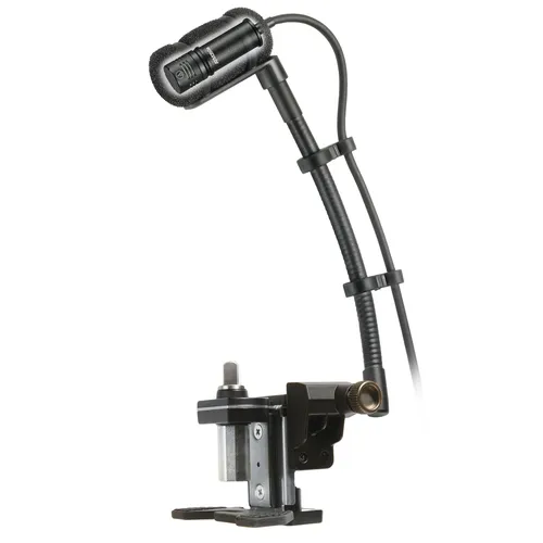 Audio-Technica ATM350D Kondensator Clip-Mikrofon - Mikrofone mit flexibler Halterung für diverse Anwendungen, ideal für Schlagzeug und Live-Performances, inklusive 15 Jahre Herstellergarantie bei Registrierung.