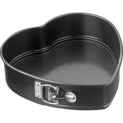 Kaiser Herzkuchen-Springform in Anthrazit - (B)25 x (H)7 x (T)26 cm