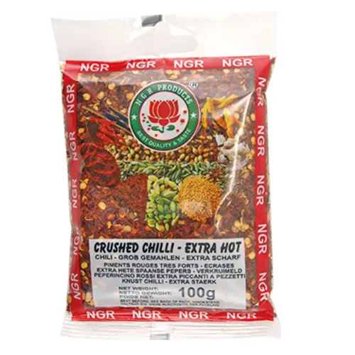 Produktbild 100g EXTRA SCHARFER Chili grob gemahlen von NGR Crushed Chilli Extra Hot