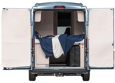 HINDERMANN Hecktürisolierung für Fiat Ducato H2 ab 07/2006 - Caravan-Zubehör mit effizienter Isolierung und Schutz vor Zugluft. Schnelle Montage dank Magnetbefestigung, ideal für komfortable Reisen.