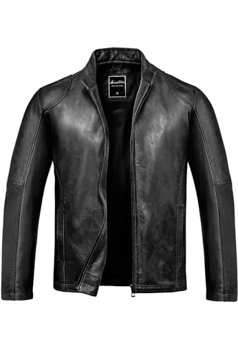 Amaci&Sons Lederjacke OKEMOS